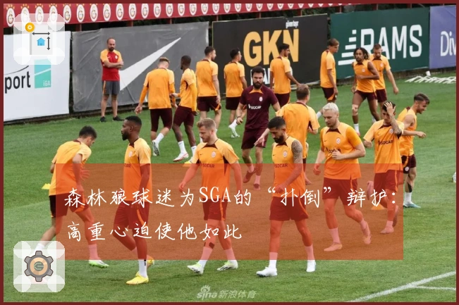 森林狼球迷为SGA的“扑倒”辩护：高重心迫使他如此